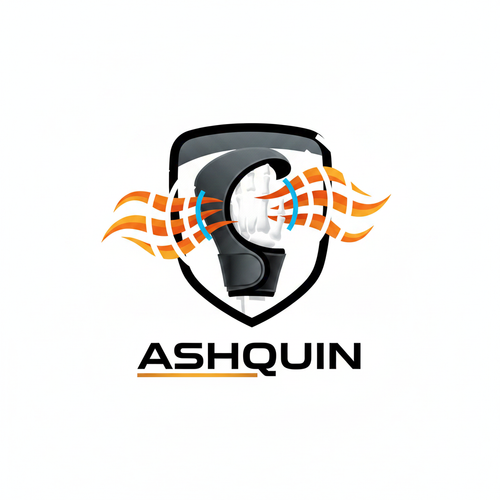 Ashquin Logo White Background